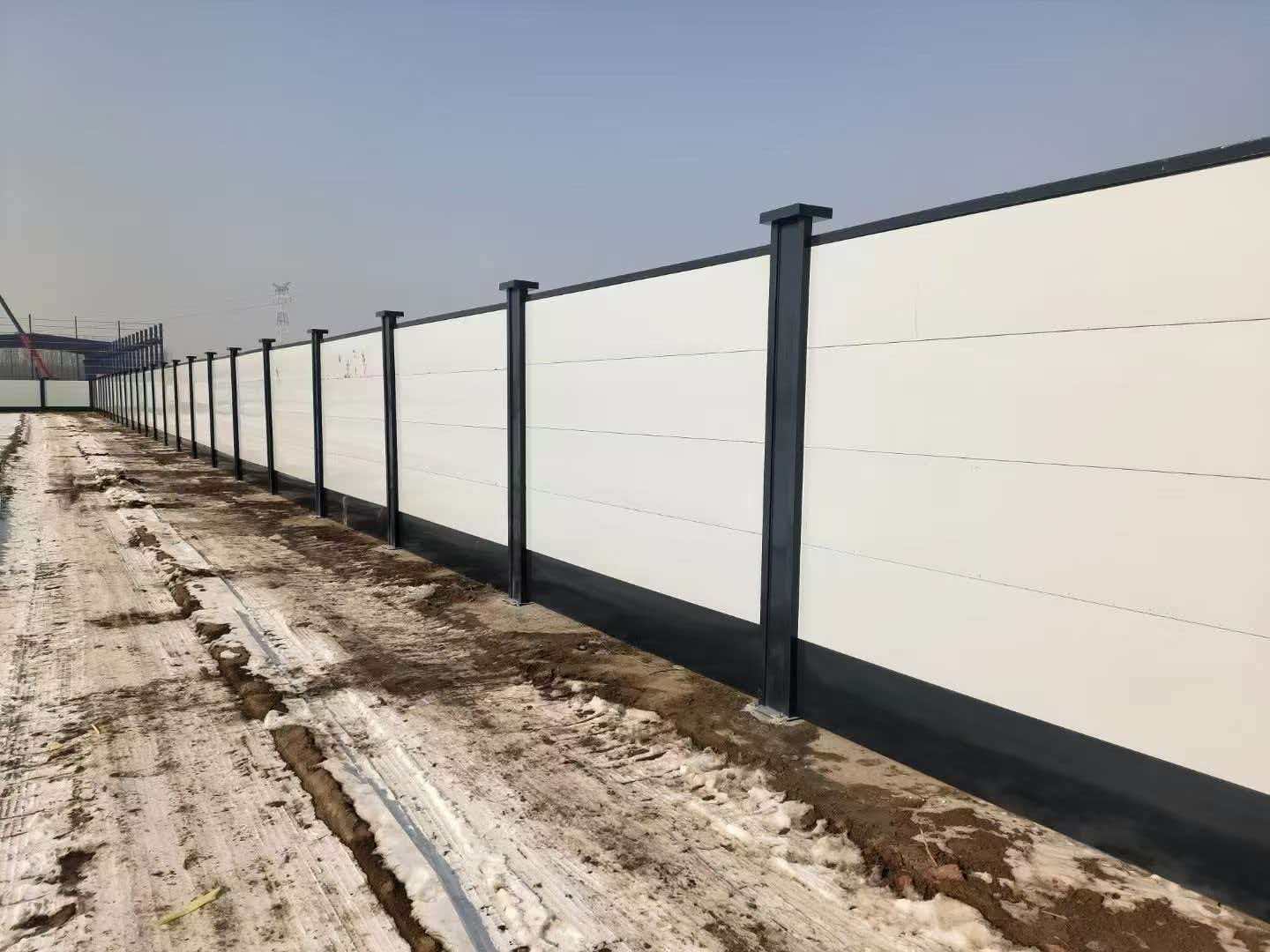 Prefabricated Steel Structure Construction Hoarding