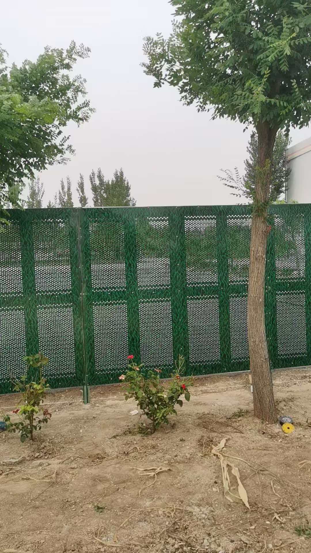 Perforated Anti-Wind Steel Hoarding Panels